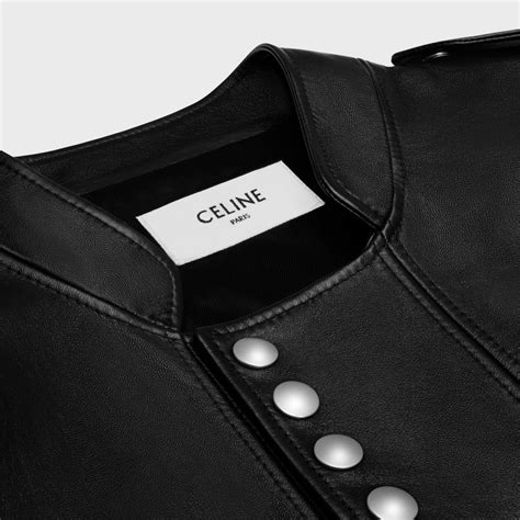 celine racer top|RACER BLOUSON JACKET IN SOFT LAMBSKIN .